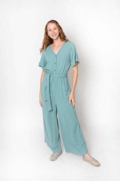 Thumbnail - Zerum Ecovero Jumpsuit Modell: Thea