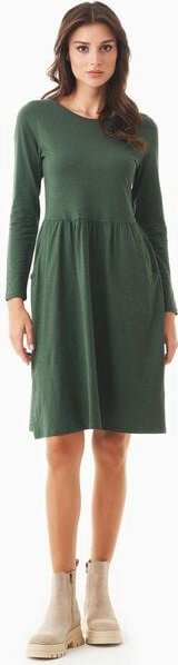 ORGANICATION Langarm-Jerseykleid aus Bio-Baumwolle