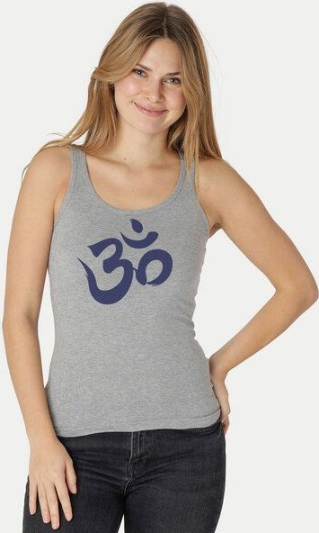 Peaces.bio - handbedruckte Biomode Bio-Damen-Tank Top Om