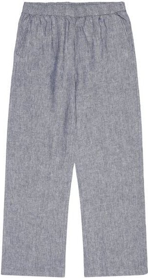 KnowledgeCotton Apparel POSEY weite, mittelhohe Leinenhose - GOTS/Vegan