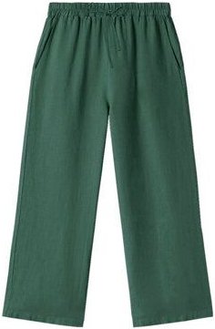 FUXBAU Frauen Leinenhose