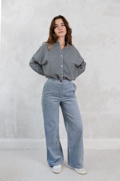 Thumbnail - Jyoti - Fair Works Bio-Baumwollcord Hose Suhrutam