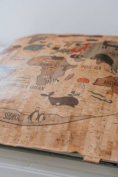 Clarissakork Kork Wickelauflage Weltreise