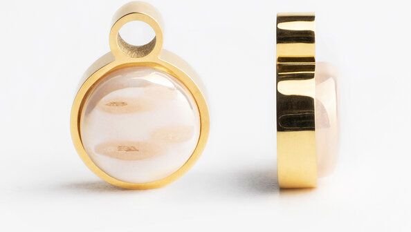 ALEXASCHA Anhänger für Ohrringe | Mix & Match Charms | Gold