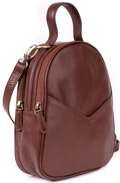 El Puente City-Rucksack aus pflanzlich gegerbtem Rindsleder