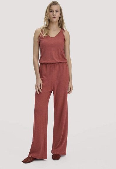 hessnatur Jersey Jumpsuit Relaxed aus Leinen und reiner Bio-Baumwolle