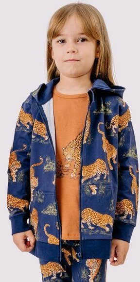 Walkiddy Tigers and Leopards-Sweat Jacket