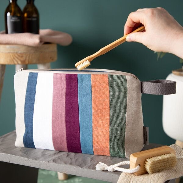 nahtur-design Nachhaltige Kulturtaschen | Leinen | verschiedene Farben