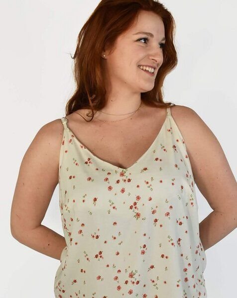 Aatise Zuvy Spaghettiträger Tank Top bedruckt 100% Ecovero