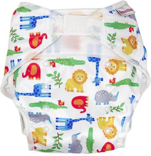 ImseVimse Mitwachsende Stoffwindel One-size + Einlagen