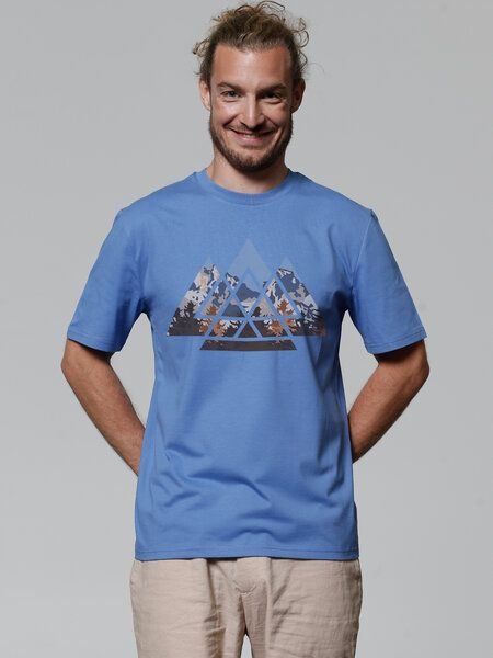 watapparel T-Shirt Unisex Geometric Landscape