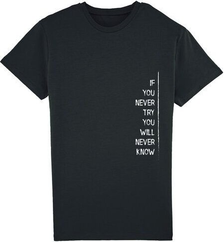 Human Family Herren Bio Sommer T-Shirt - Touch "If U try" in 3 Farben