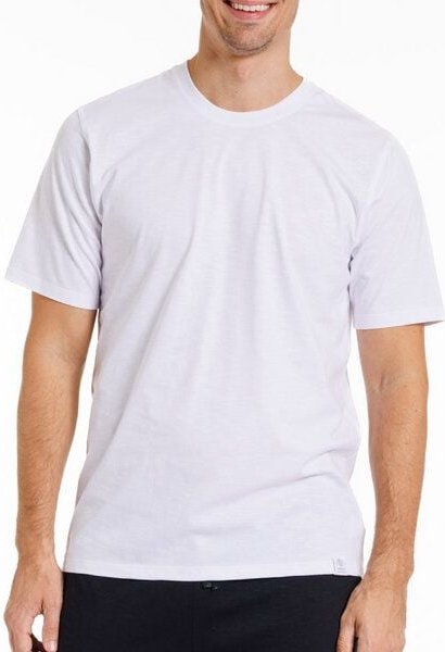 Haasis Bodywear Herren T-Shirt Rundhals, Slub Single Jersey, Bio Baumwolle, GOTS zertifiziert