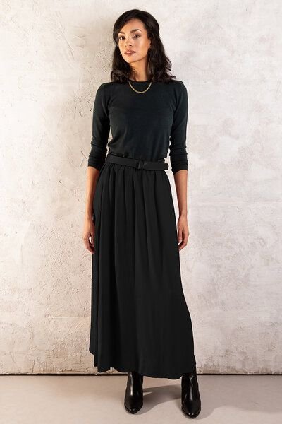 Thumbnail - l'amour est bleu Langer Rock aus Ecovero Viskose