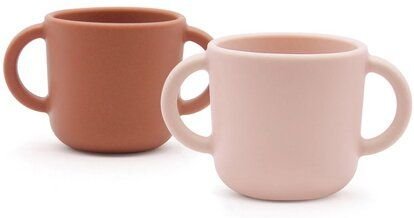 EKOBO Becher mit Doppelhenkel – 2er Set