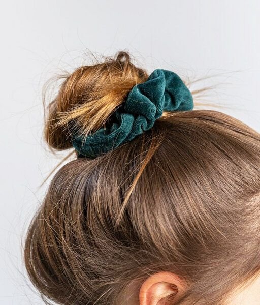 obumi SCRUNCHIE SAMT - BIO BAUMWOLLE