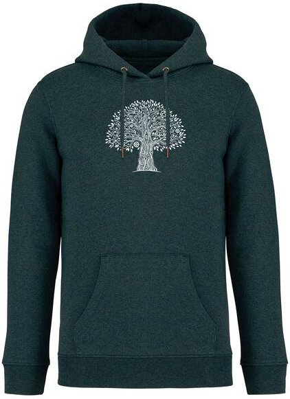 Brandless Basic Unisex Bio Hoody Nr. 4 Treelife 350g/m² XXS - 4 XL"