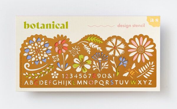 another studio Design Schablone / Zeichnungsvorlage aus Messing