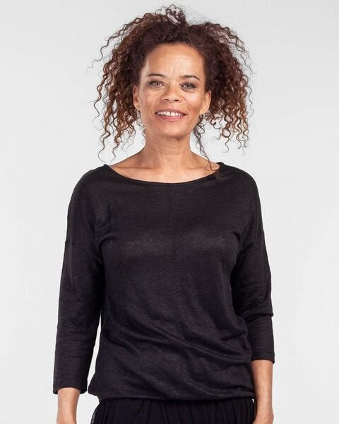 Thumbnail - Alma & Lovis Sommer Leinenshirt aus Leinen-Jersey | Linen Pure