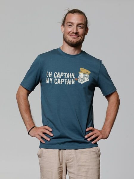Thumbnail - watapparel T-Shirt Unisex Oh captain my captain