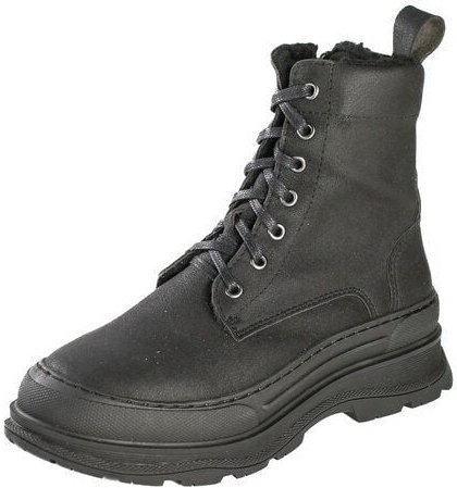 Fairticken Shoes vegane gefütterte hohe Stiefel ARADA (schwarz)