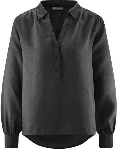 HempAge Damen Schlupfbluse Hanf/Biobaumwolle Normal Fit