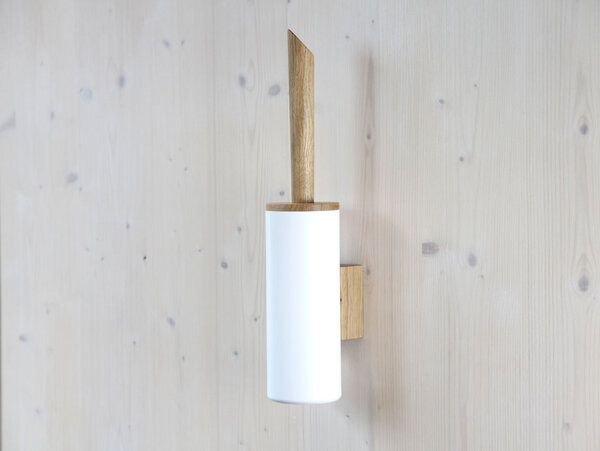 werkvoll by Lena Peter Holz Wand WC-Bürste FIRE