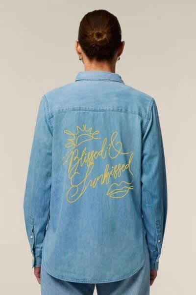 Zeachild Blissed & Sunkissed Jeanshemd Bio