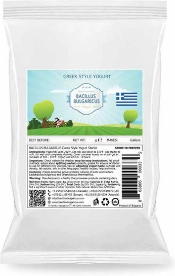 Bacillus Bulgaricus Griechische Joghurtkulturen - Griechischen Joghurt selber machen