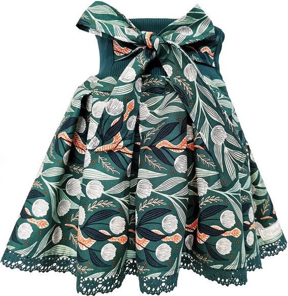 liebewicht Faltenrock Rock bunt gemustert für Mädchen aus Biobaumwolle