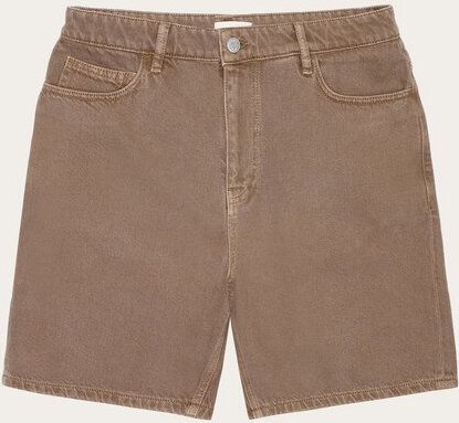 Thumbnail - KnowledgeCotton Apparel Flint 5-pocket Raw Twill Shorts - Tiramisu
