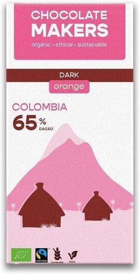 El Puente Zartbitterschokolade 65% mit Orange