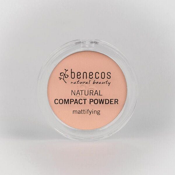 benecos Naturkosmetik - Compact Powder - mattierend - vegan