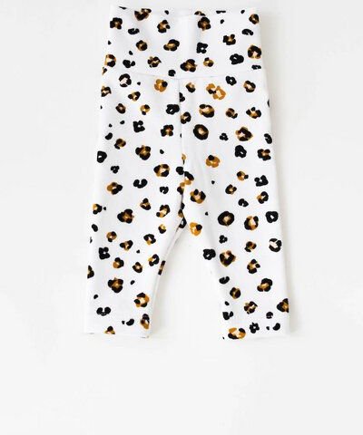 Baby Sweat Leggings *Leopard* Bio Baumwolle | NoniKids Berlin