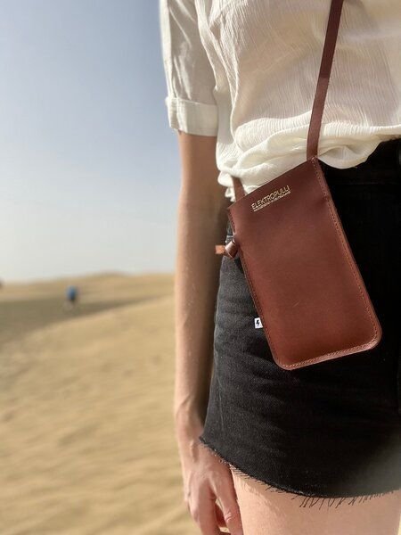 ELEKTROPULLI Handytasche KON aus Leder