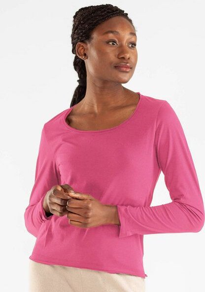 Alma & Lovis Smartes Langarmshirt aus Bio-Baumwolle | Smart Shirt