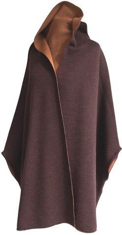 austriandesign.at MantelCape reversibel aus extrafeiner Merinowolle