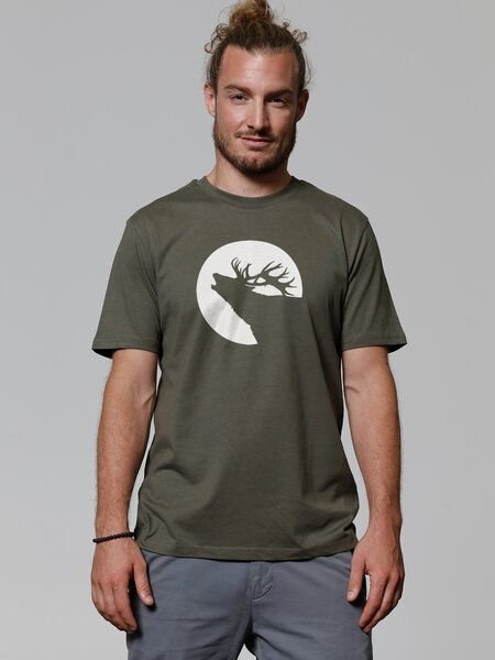 watapparel T-Shirt Röhrender Hirsch