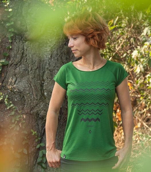 päfjes ZickZack Zacken - Fair gehandeltes Tencel Frauen T-Shirt