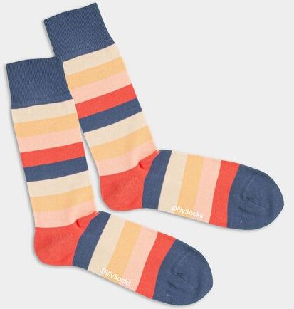 DillySocks Bunte Socken, Bio Baumwolle