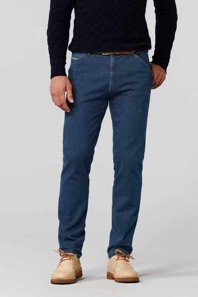 Thumbnail - MEYER Bi-Colour Super-Stretch Denim