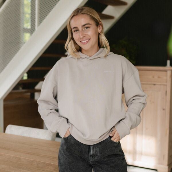 NORDLICHT Damen Hoodie NISSA aus 100% Baumwolle