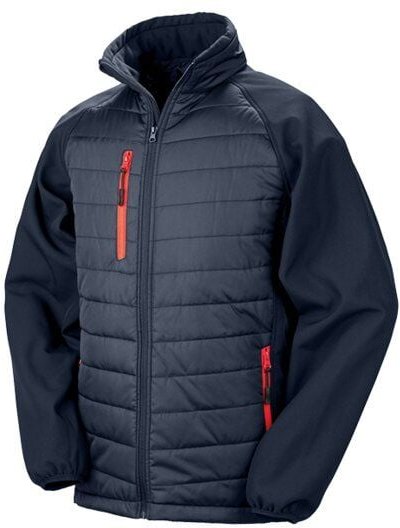 Thumbnail - Result Genuine Recycled Moderne recycelte Unisex Softshell-Jacke Mehrfarbig bis Gr. 4XL