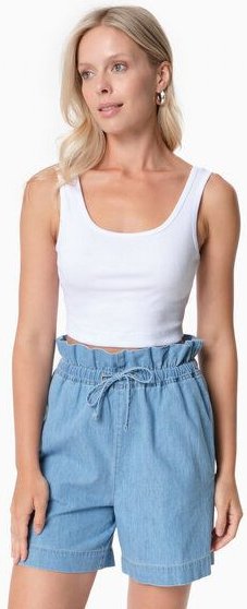 Thumbnail - ORGANICATION IRISS | Ripp-Crop-Top aus TENCEL Modal und Bio-Baumwolle