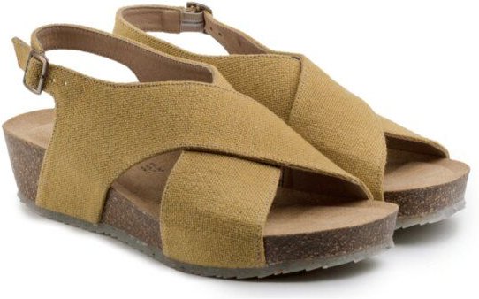 ZOURI Vegane Plateau-Sandale MERMAID