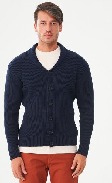 ORGANICATION Cardigan aus Bio-Merinowolle und Bio-Baumwolle