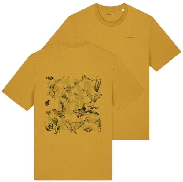 T-Shirt – Save The Seas – LIGARTI Tiermanufaktur