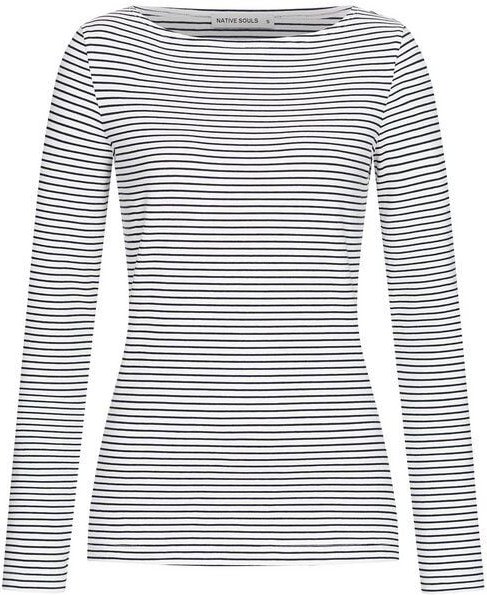 NATIVE SOULS Longsleeve Stripes für Damen aus Bio-Baumwolle