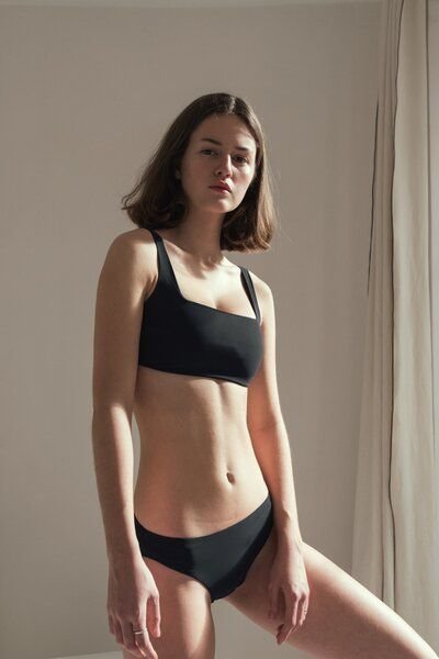 RENDL Top No.10 - gerade geschnittenes Bikini Top