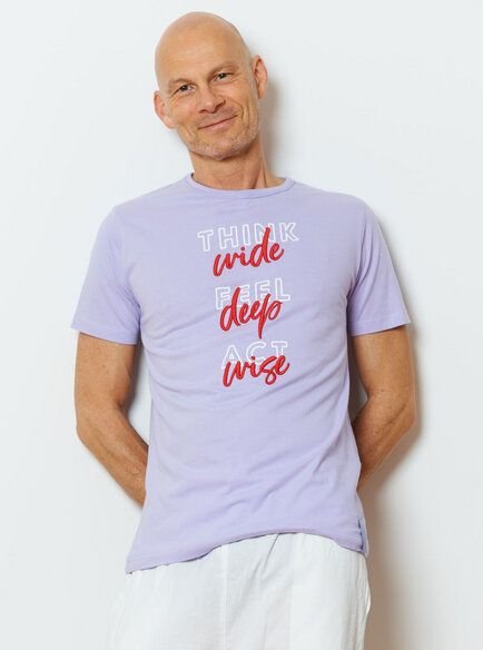 SPARKLES OF LIGHT Yoga Shirt | THINK FEEL ACT